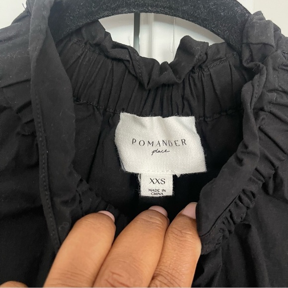 Tuckernuck Pomander Place Black Rae Blouse - Picture 8 of 9